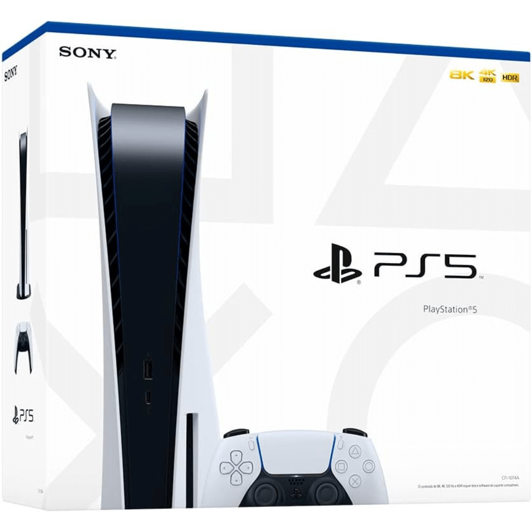 Console PlayStation®5 – FAT – Com Leitor de Disco – Semi Novo (6 MESES GARANTIA)