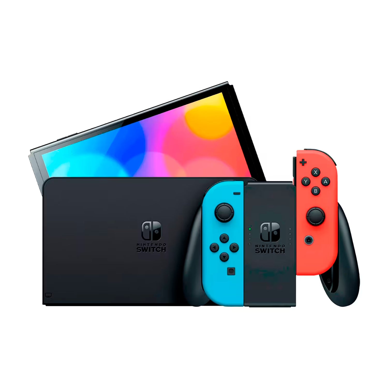 Nintendo Switch OLED Neon 64GB (SEMI NOVO ) 6 MESES GARANTIA